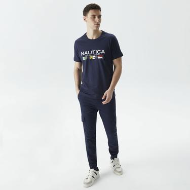  Nautica Erkek Lacivert Standart Fit T-Shirt