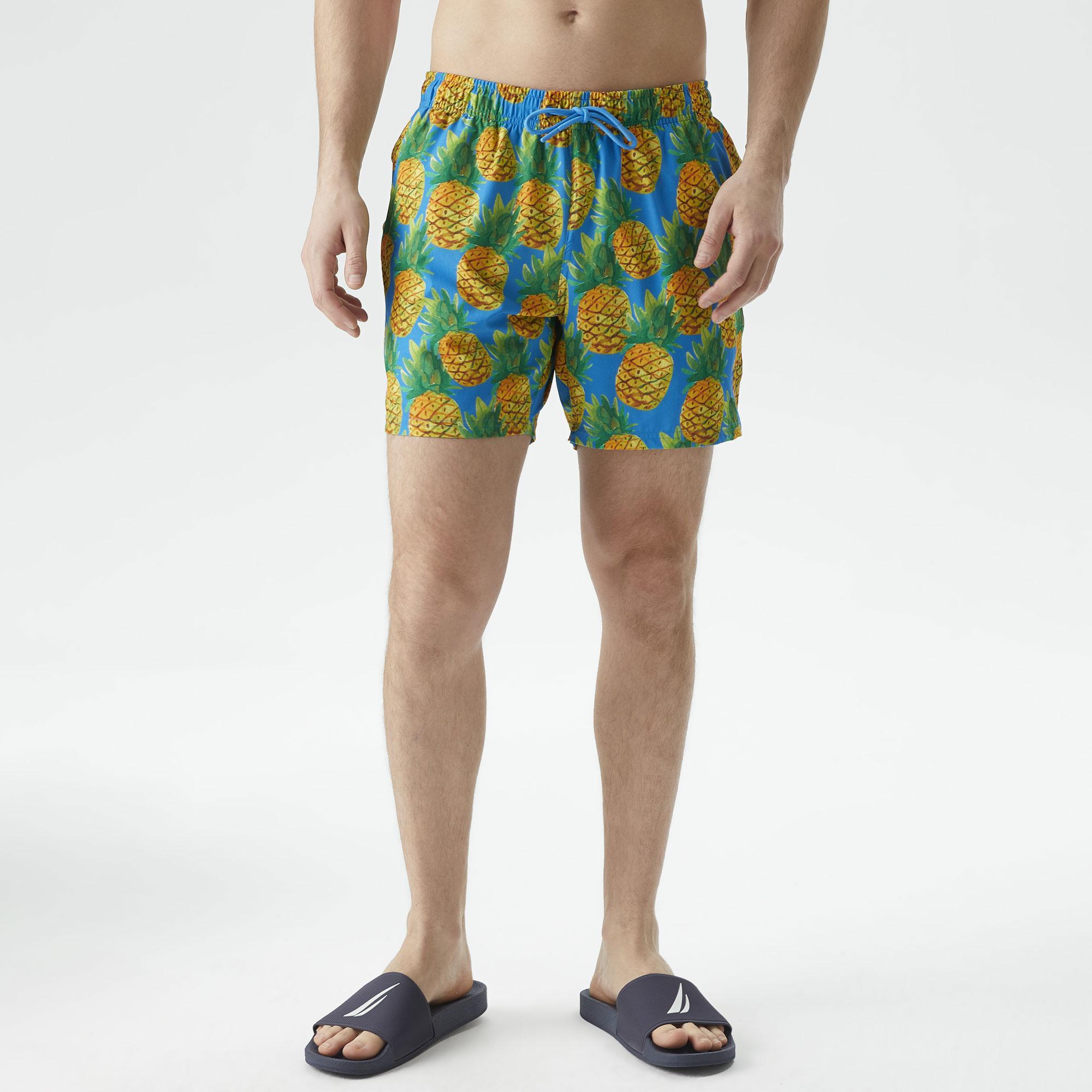 Nautica Erkek Renkli Standart Fit Mayo Şort