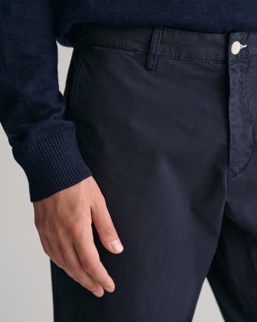  GANT Erkek Lacivert Slim Fit Pantolon