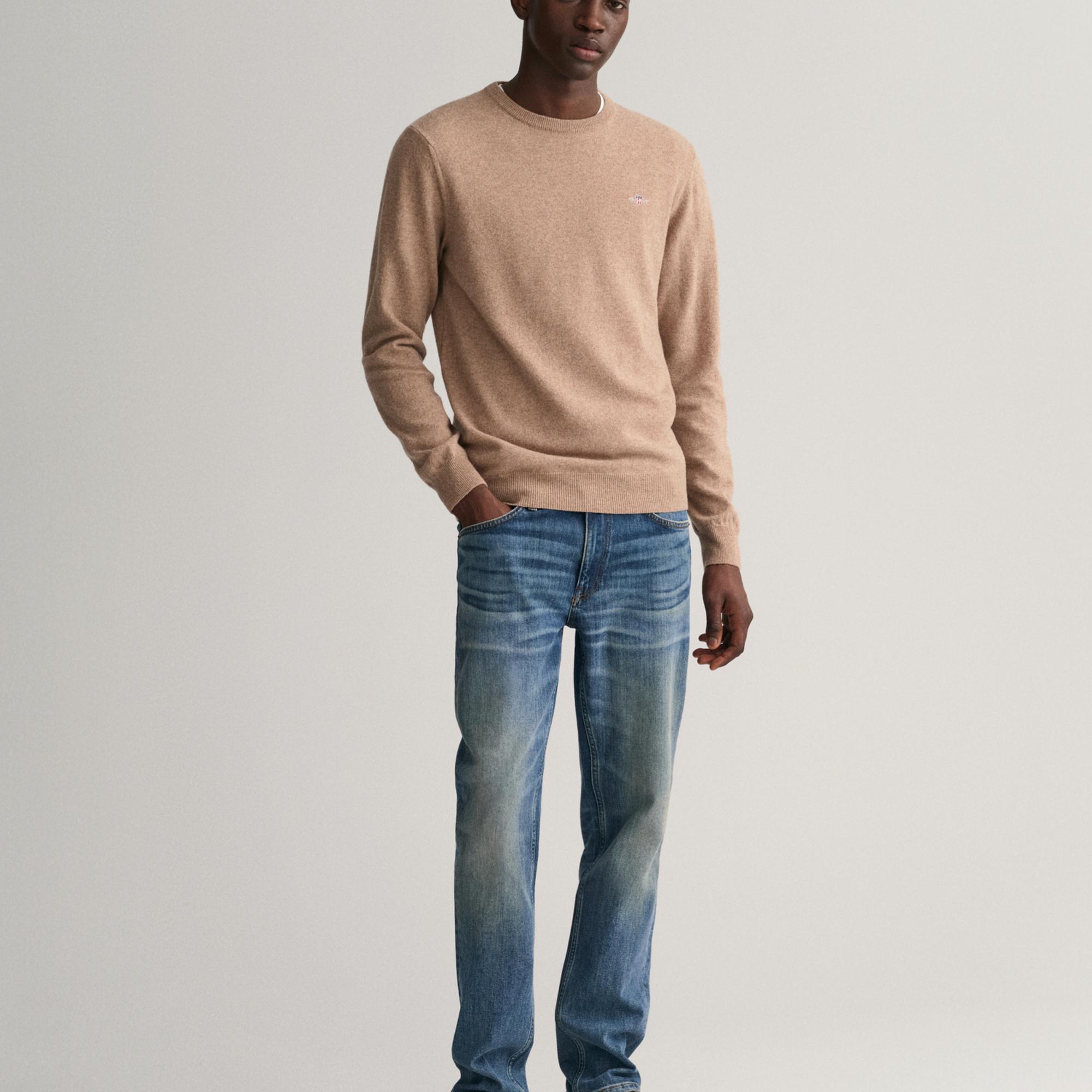 GANT Erkek Mavi Slim Fit Jean Pantolon