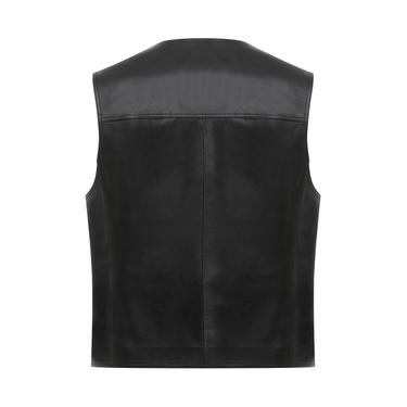  Aditsan Siyah Erkek Deri Yelek