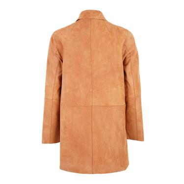  Sienna Konyak Kadın Çift Taraflı Süet Deri Pardösü