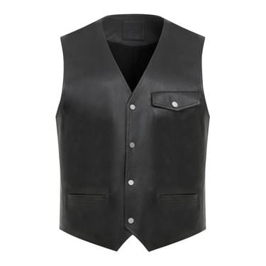  Aditsan Siyah Erkek Deri Yelek