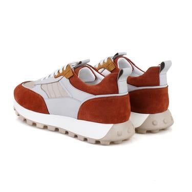  Caspian Kahve Erkek Deri Spor Ayakkabı