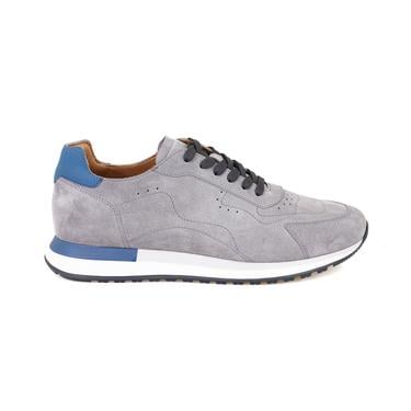  Carrol Gri Erkek Deri Spor Ayakkabı