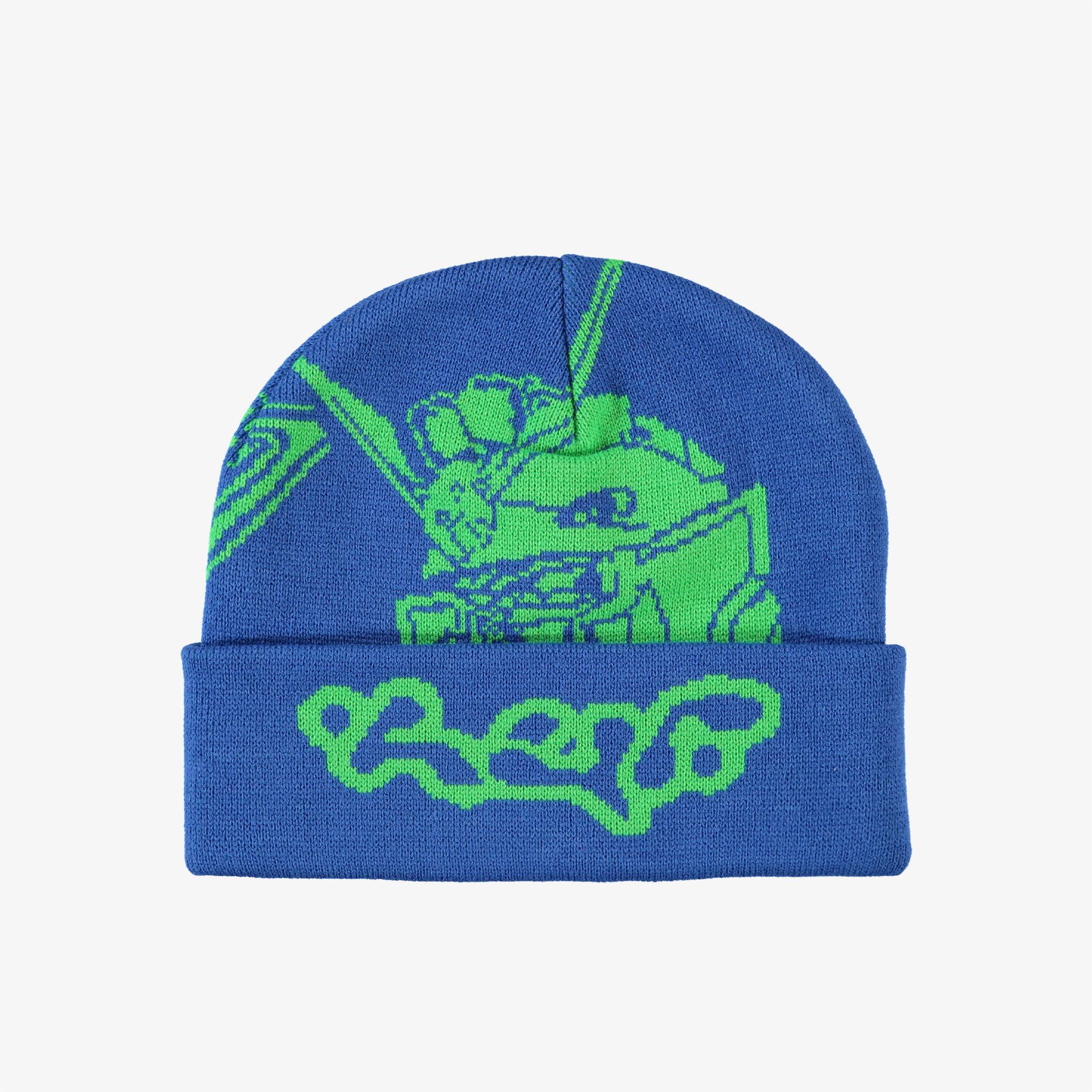 HUF Gundam Wing Erkek Mavi Bere