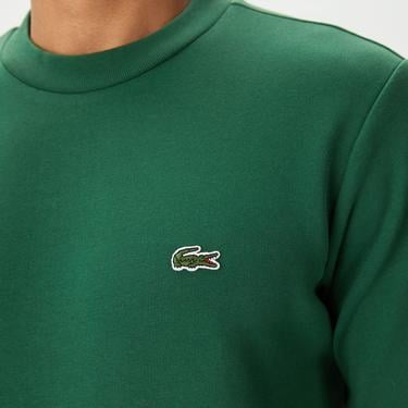  Lacoste Erkek Classic Fit Bisiklet Yaka Koyu Yeşil Sweatshirt