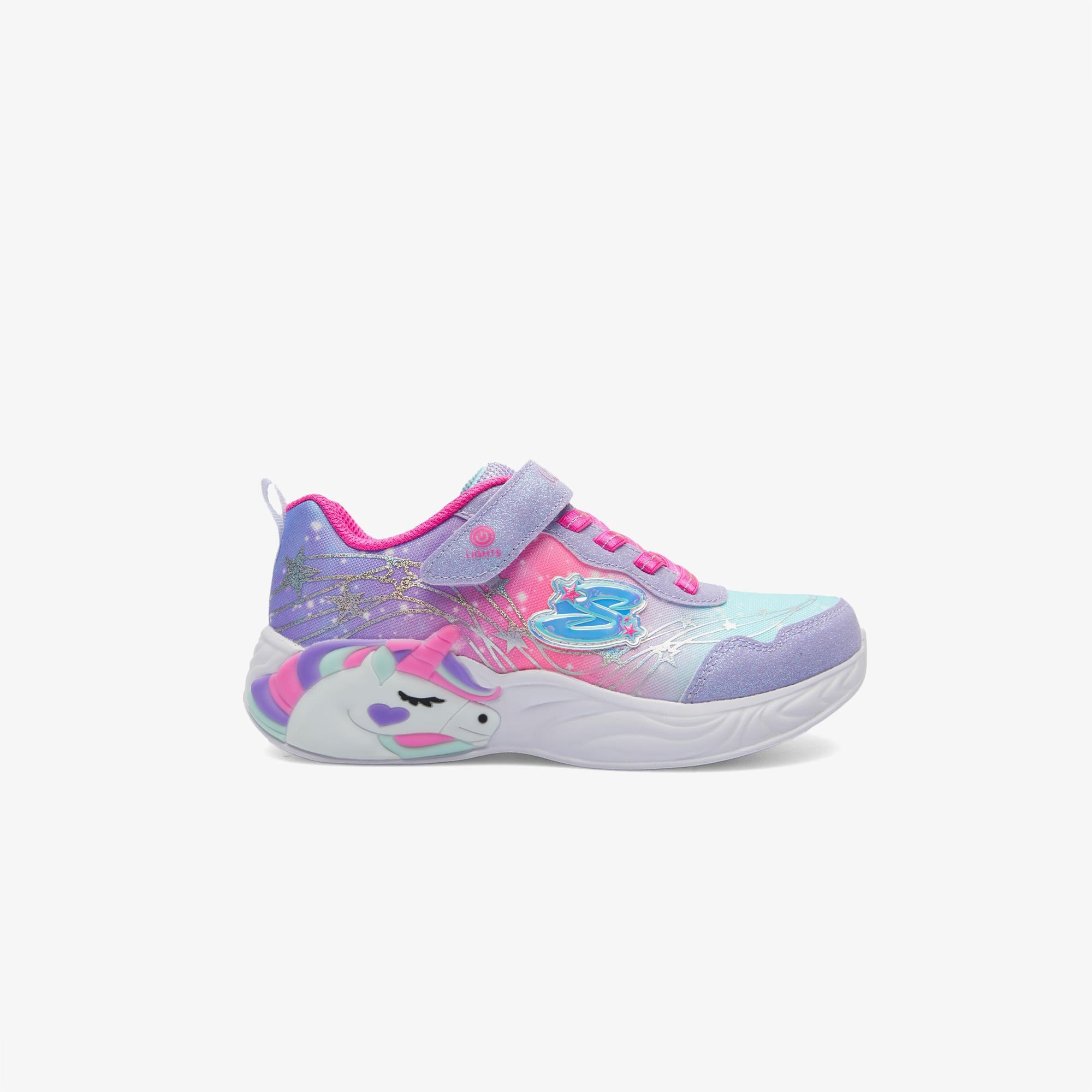 Skechers Unicorn Dreams Wishful Magi Çocuk Pembe Spor Ayakkabı