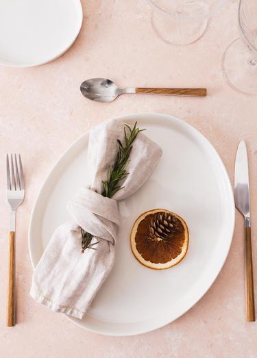  The Mia Cotta Limoges Servis Tabağı Beyaz 27 cm