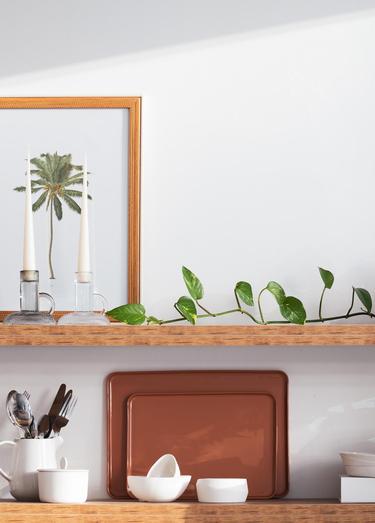  The Mia Cotta Limoges Servis Tabağı Terracota 33x23 cm