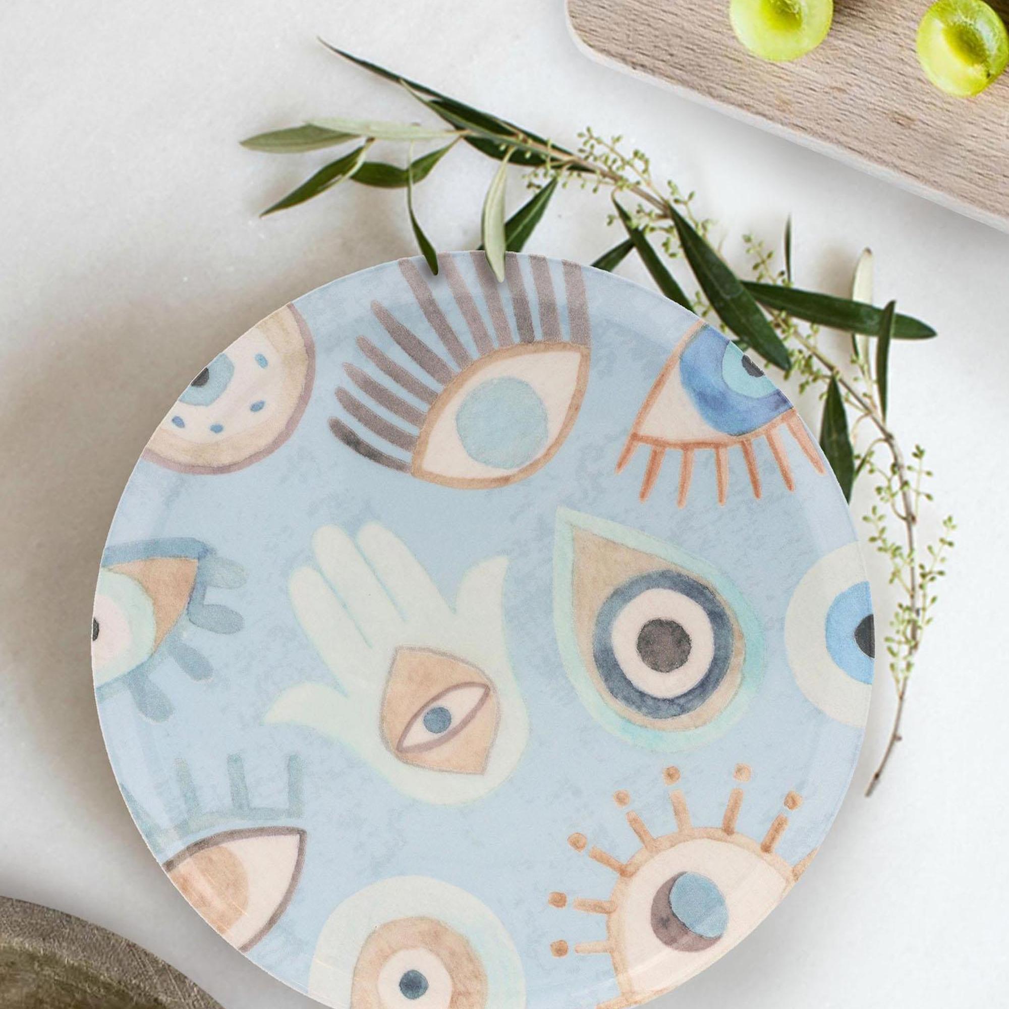 The Mia Amulet Servis Tabağı - 30 Cm