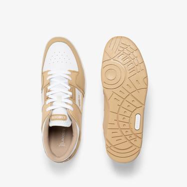  Lacoste Sport Court Cage Erkek Açık Kahverengi Sneaker