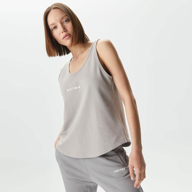  UNITED4 Kadın Gri Atlet