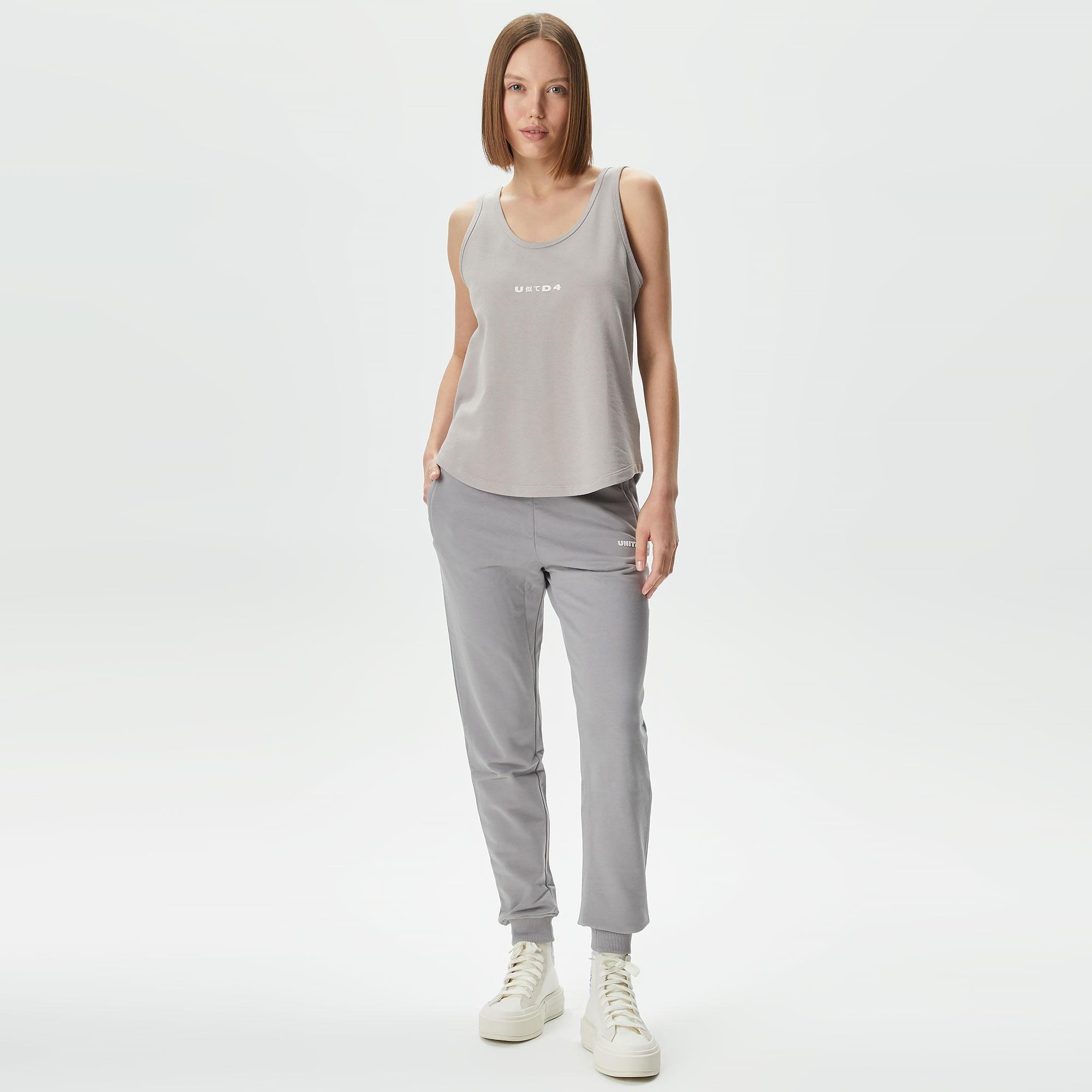 UNITED4 Classic Kadın Gri Atlet