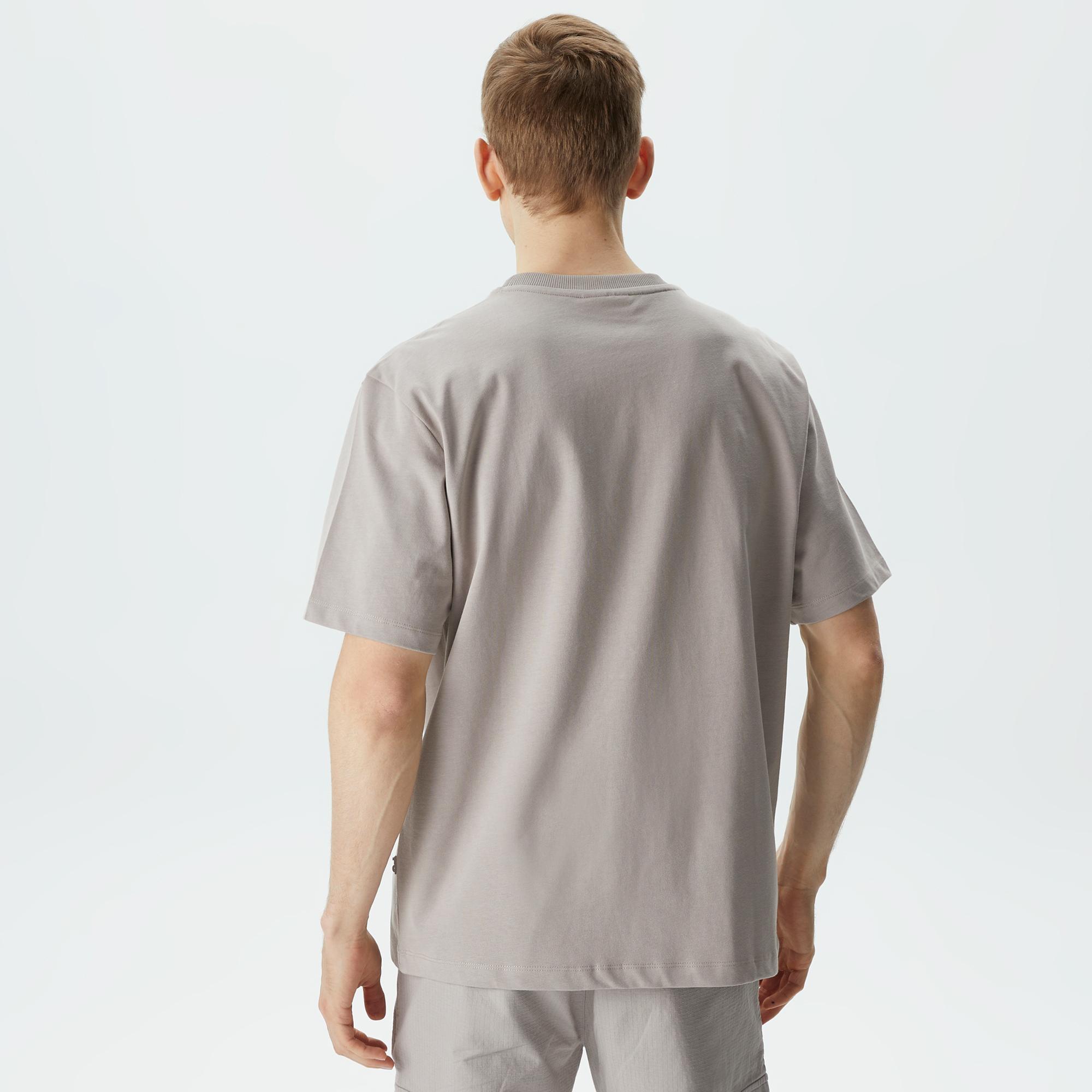 UNITED4 Classic Erkek Gri T-Shirt