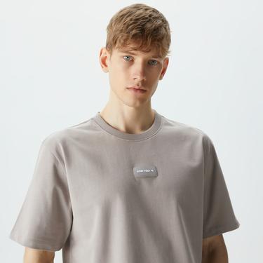  UNITED4 Classic Erkek Gri T-Shirt