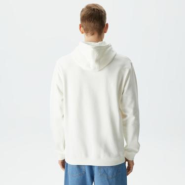  UNITED4 Classic Erkek Beyaz Hoodie