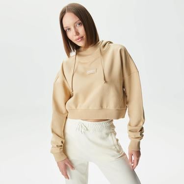  UNITED4 Kadın Krem Sweatshirt