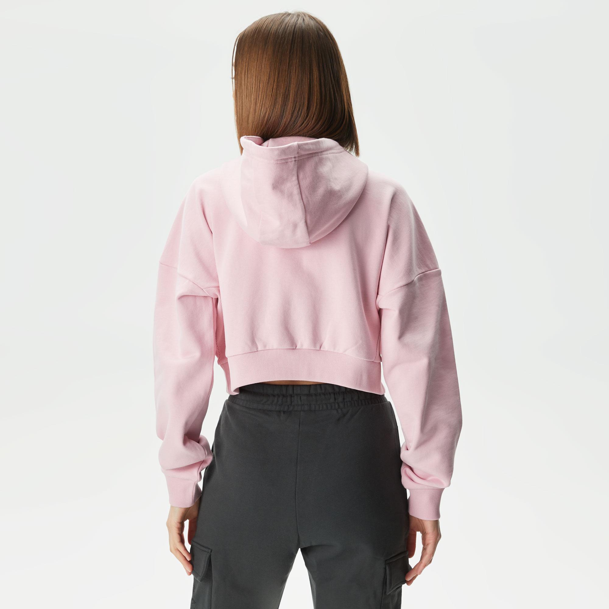 UNITED4 Classic Kadın Pembe Hoodie