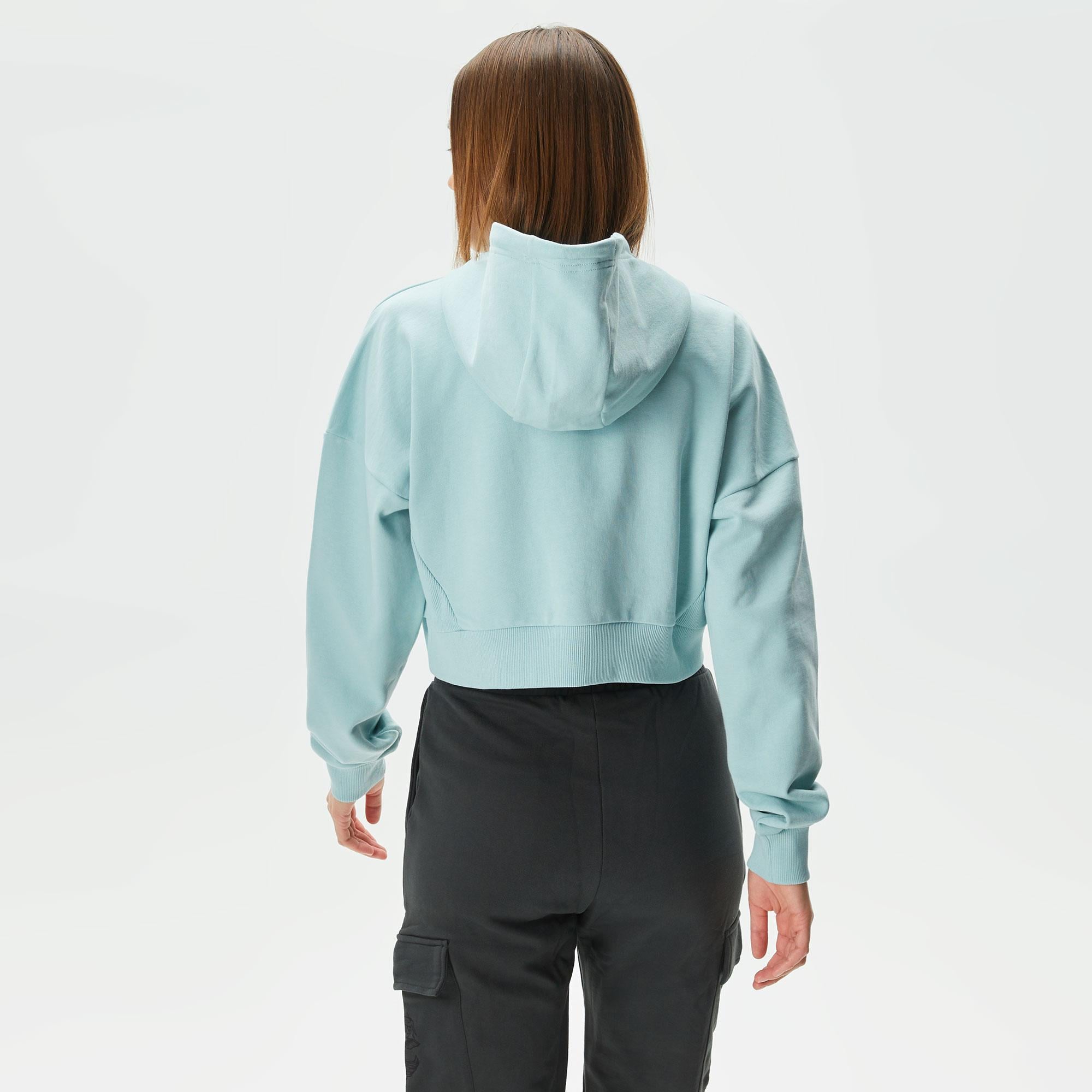 UNITED4 Classic Kadın Yeşil Hoodie