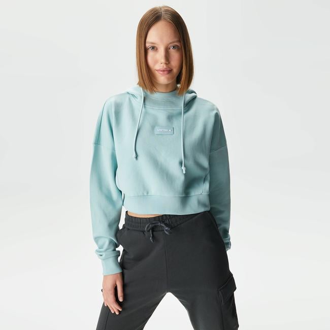  UNITED4 Classic Kadın Yeşil Hoodie