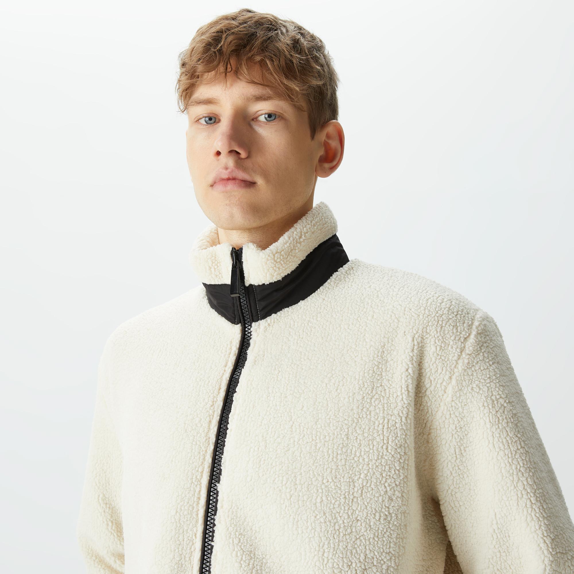 The Stay Line Hugger Unisex Krem Ceket