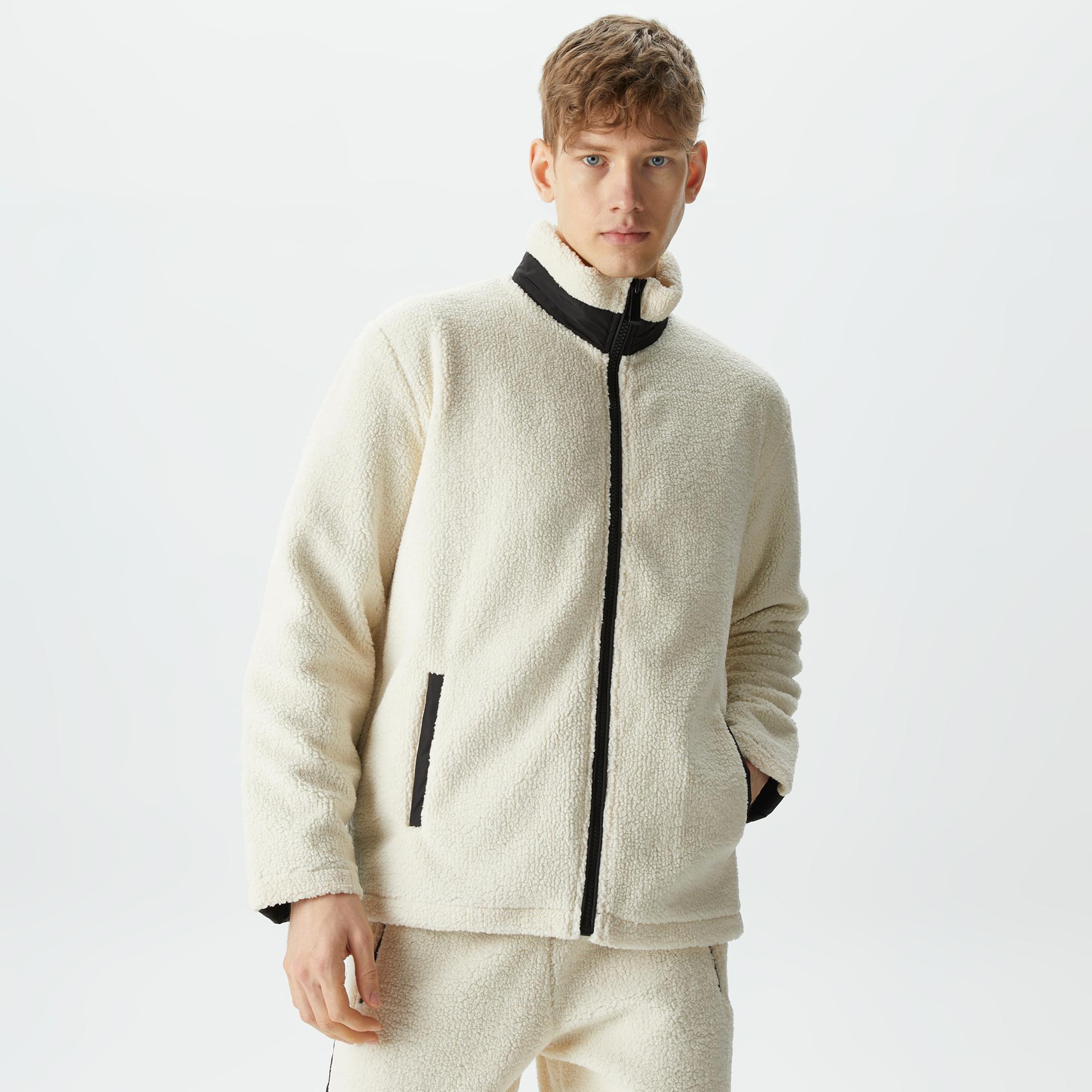 The Stay Line Hugger Unisex Krem Ceket