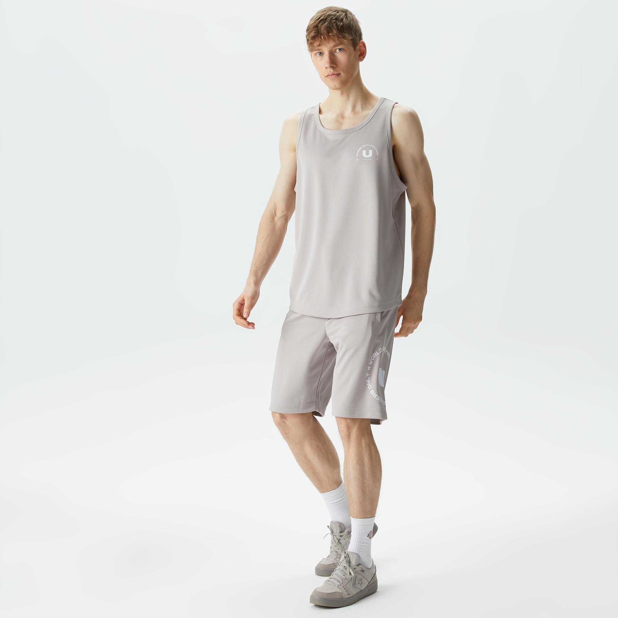 UNITED4 Erkek Gri Şort