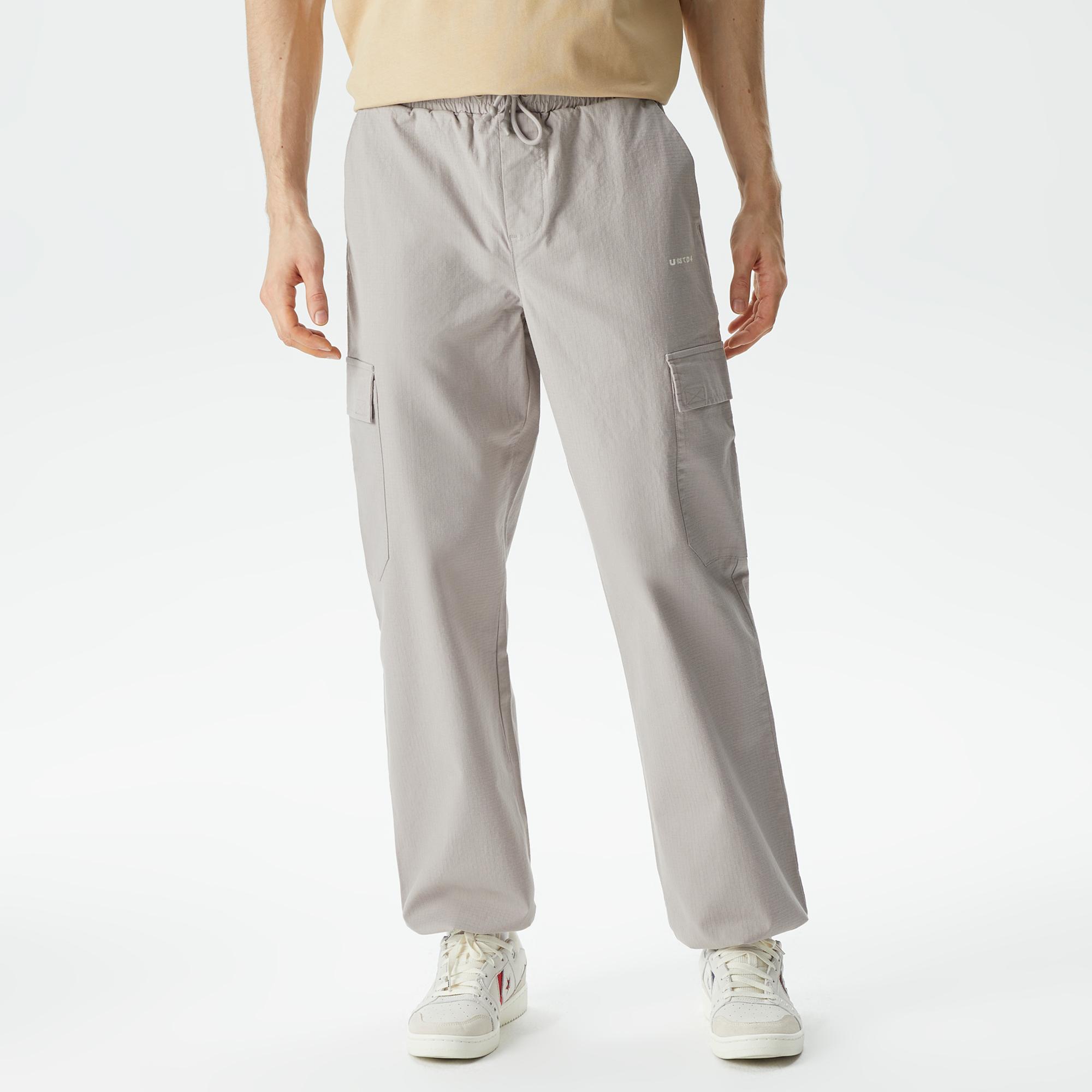 UNITED4 Classic Erkek Gri Pantolon