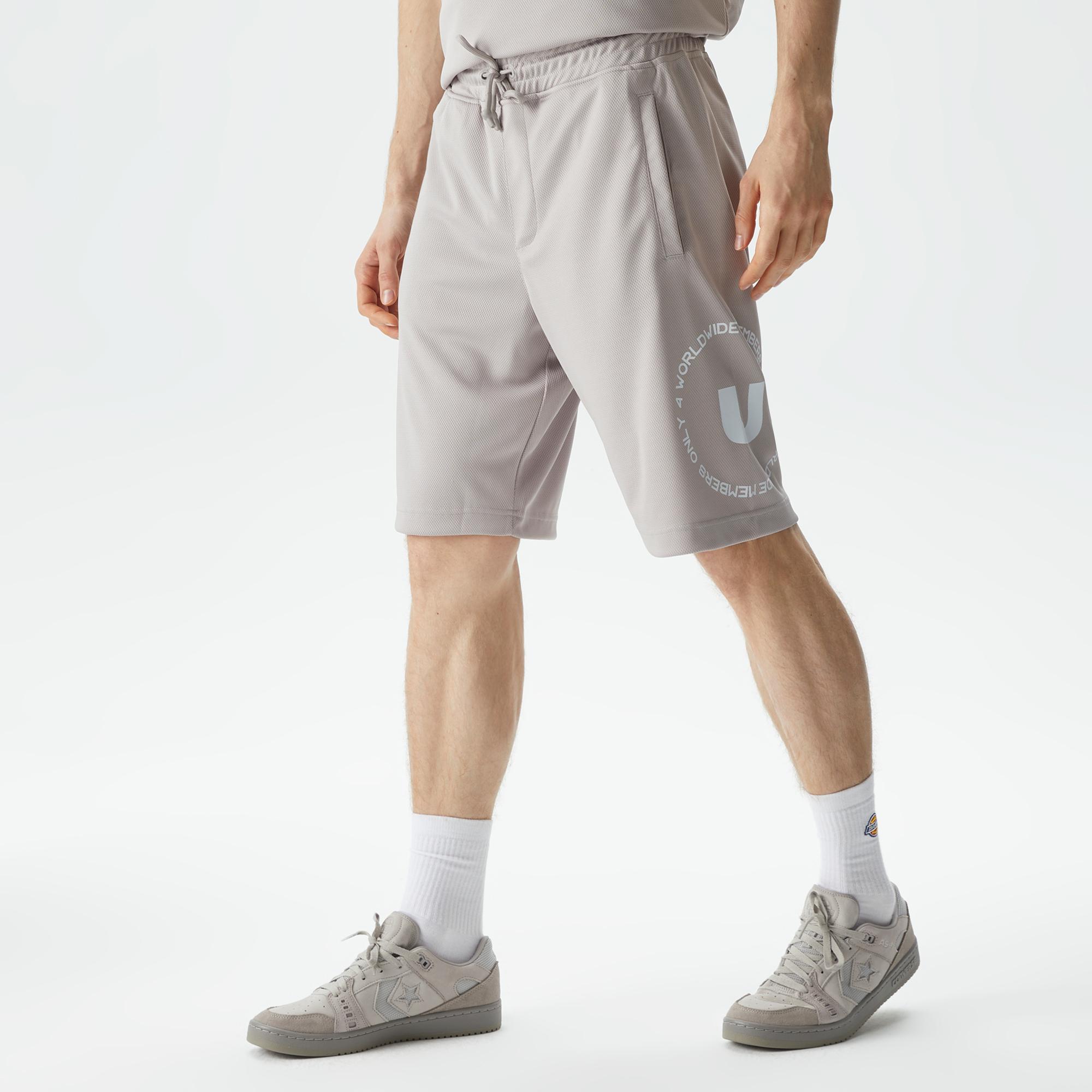 UNITED4 Erkek Gri Şort