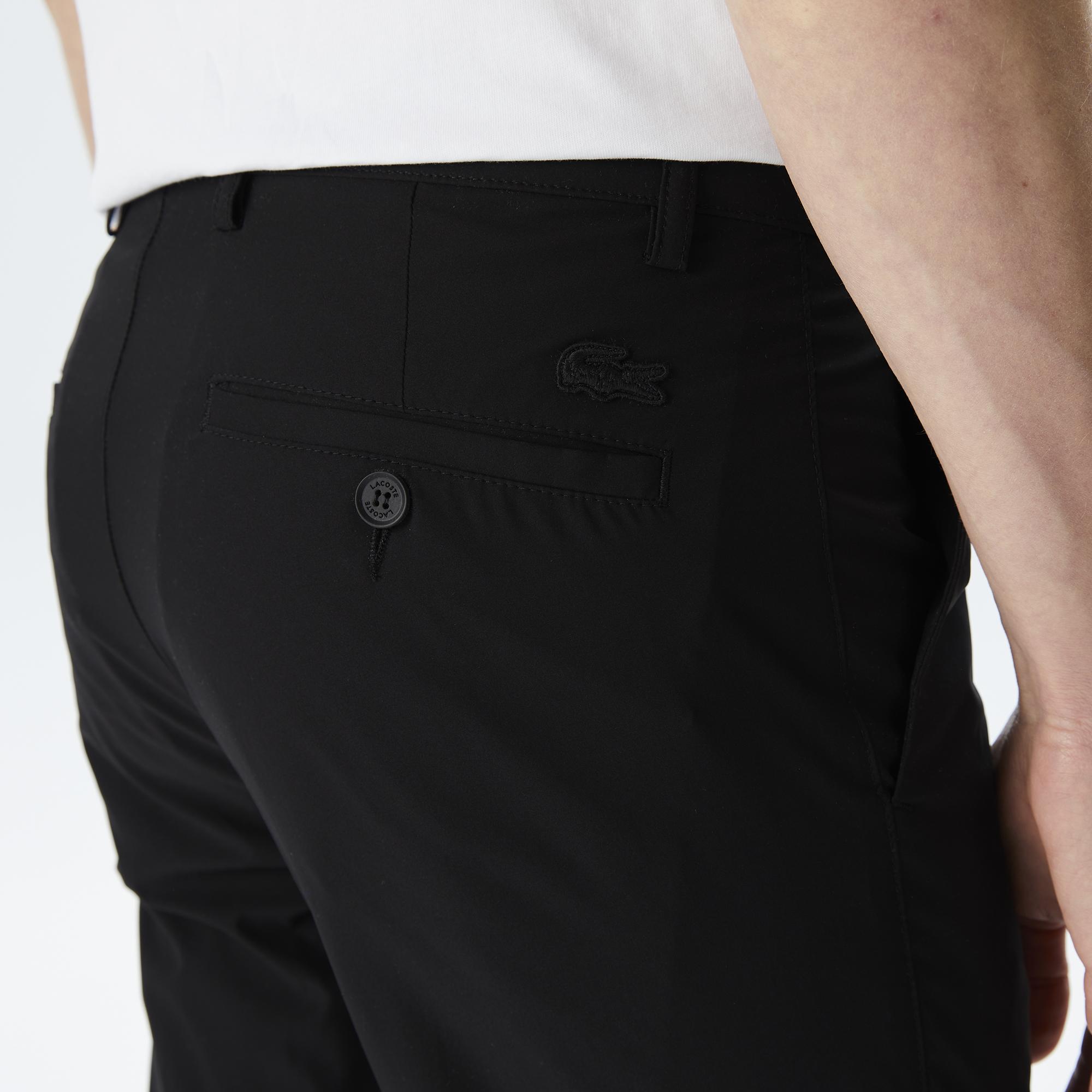 Lacoste Erkek Slim Fit Siyah Pantolon