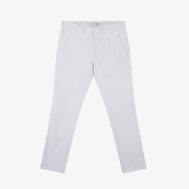  Lacoste Erkek Slim Fit Chino Beyaz Pantolon