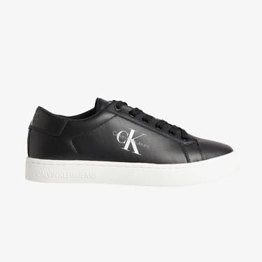  Calvin Klein Classic Cupsole Laceup Low Siyah Erkek Spor Ayakkabı