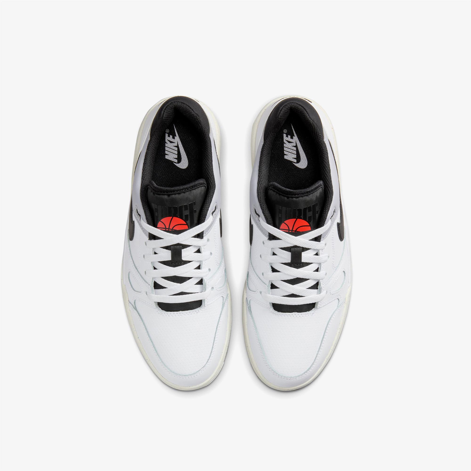 Nike Full Force Low Erkek Beyaz Spor Ayakkabı