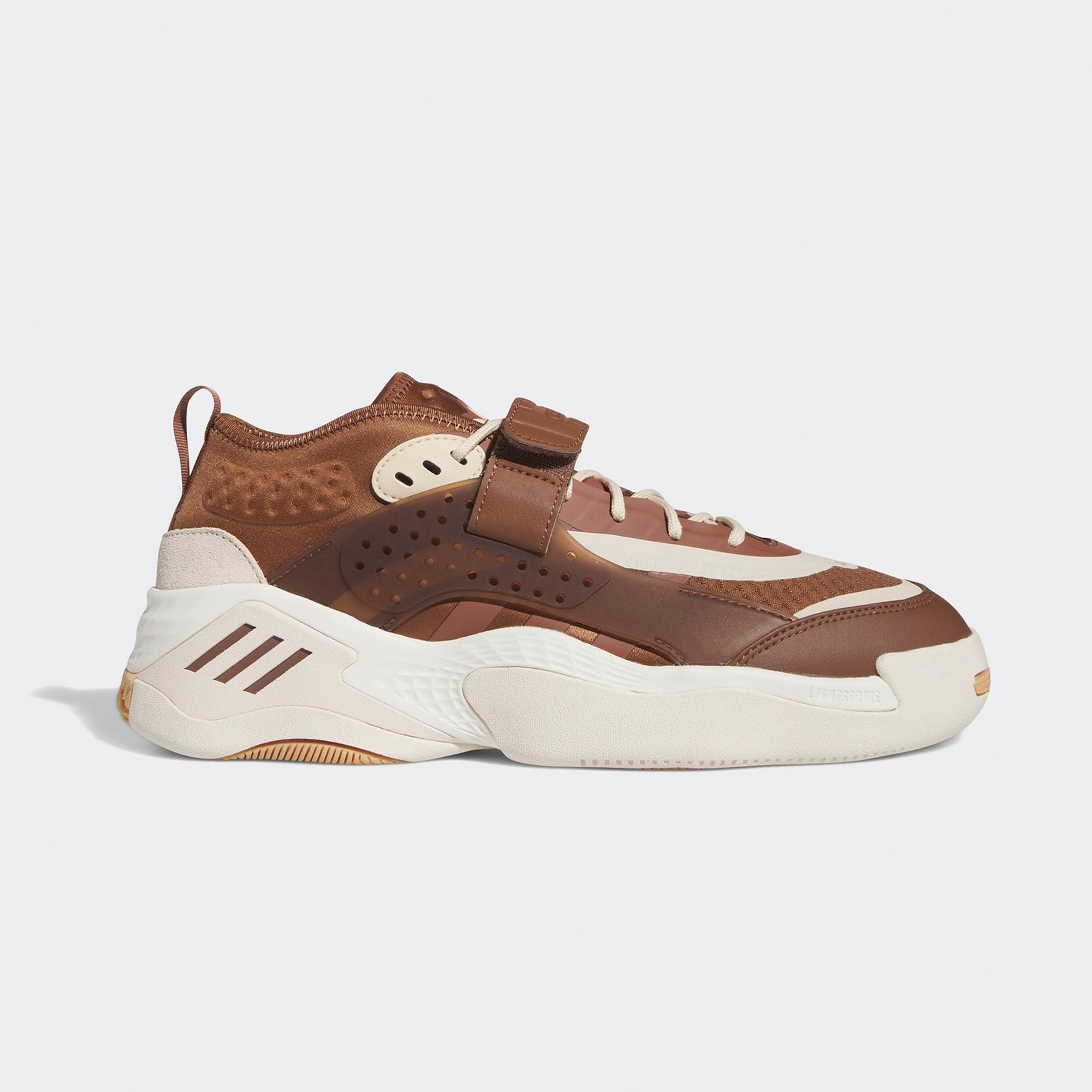 adidas Streetball III Unisex Kahverengi Sneaker