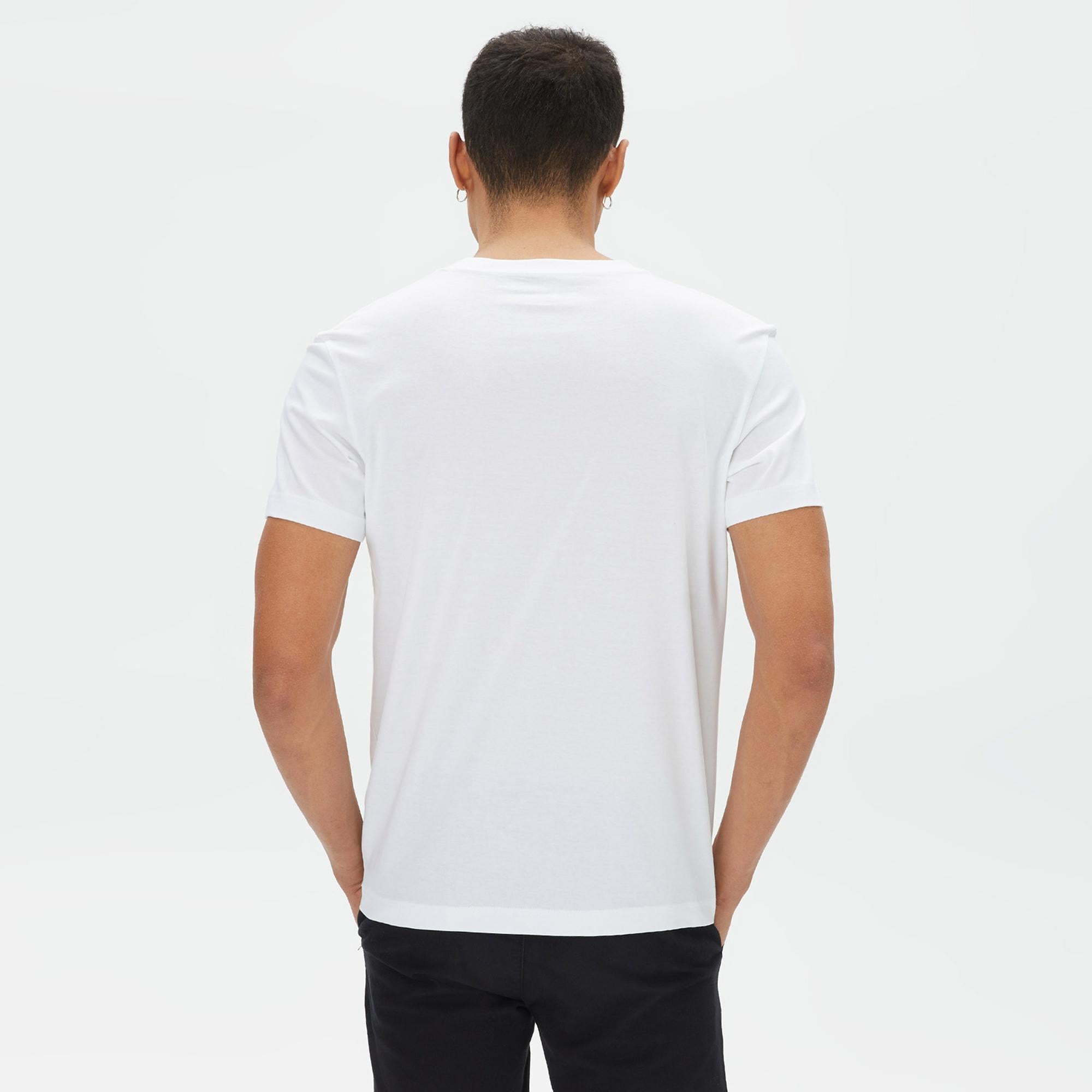 Calvin Klein Jeans 2 Pack Monologo Erkek Beyaz T-Shirt