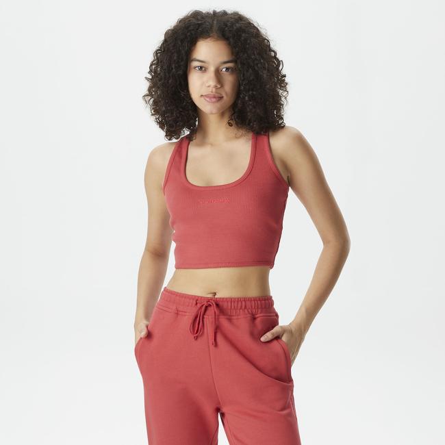  Les Benjamins 304 Kadın Kırmızı Kolsuz T-Shirt