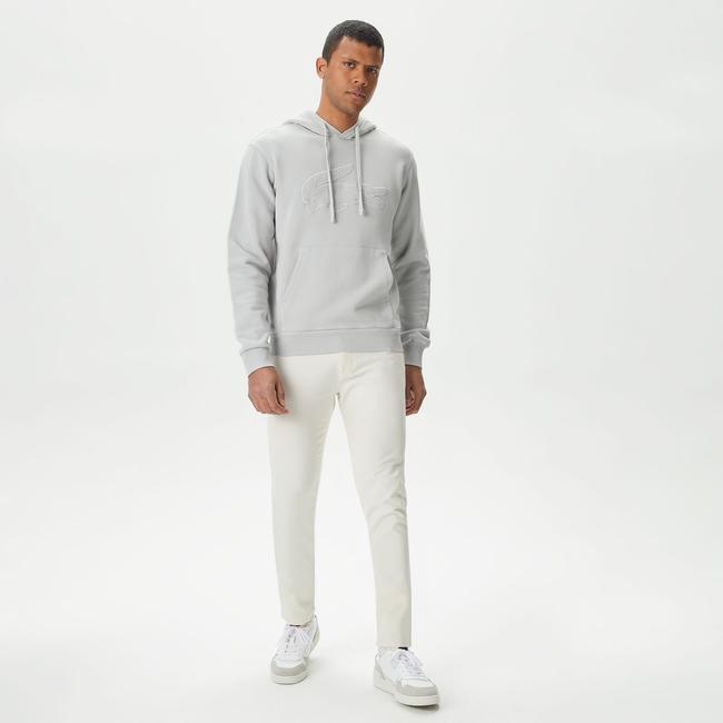  Erkek Slim Fit Krem Pantolon