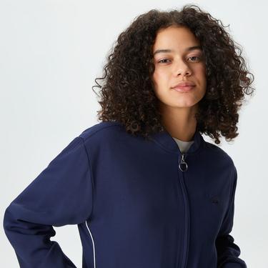  Kadın Hakim Yaka Lacivert Mont