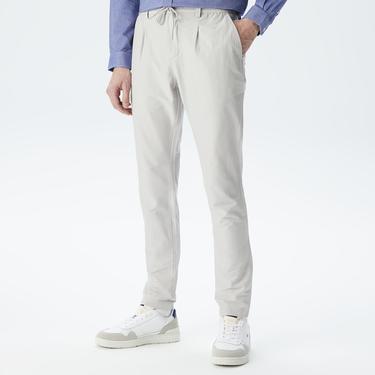  Erkek Tapered Fit Gri Pantolon