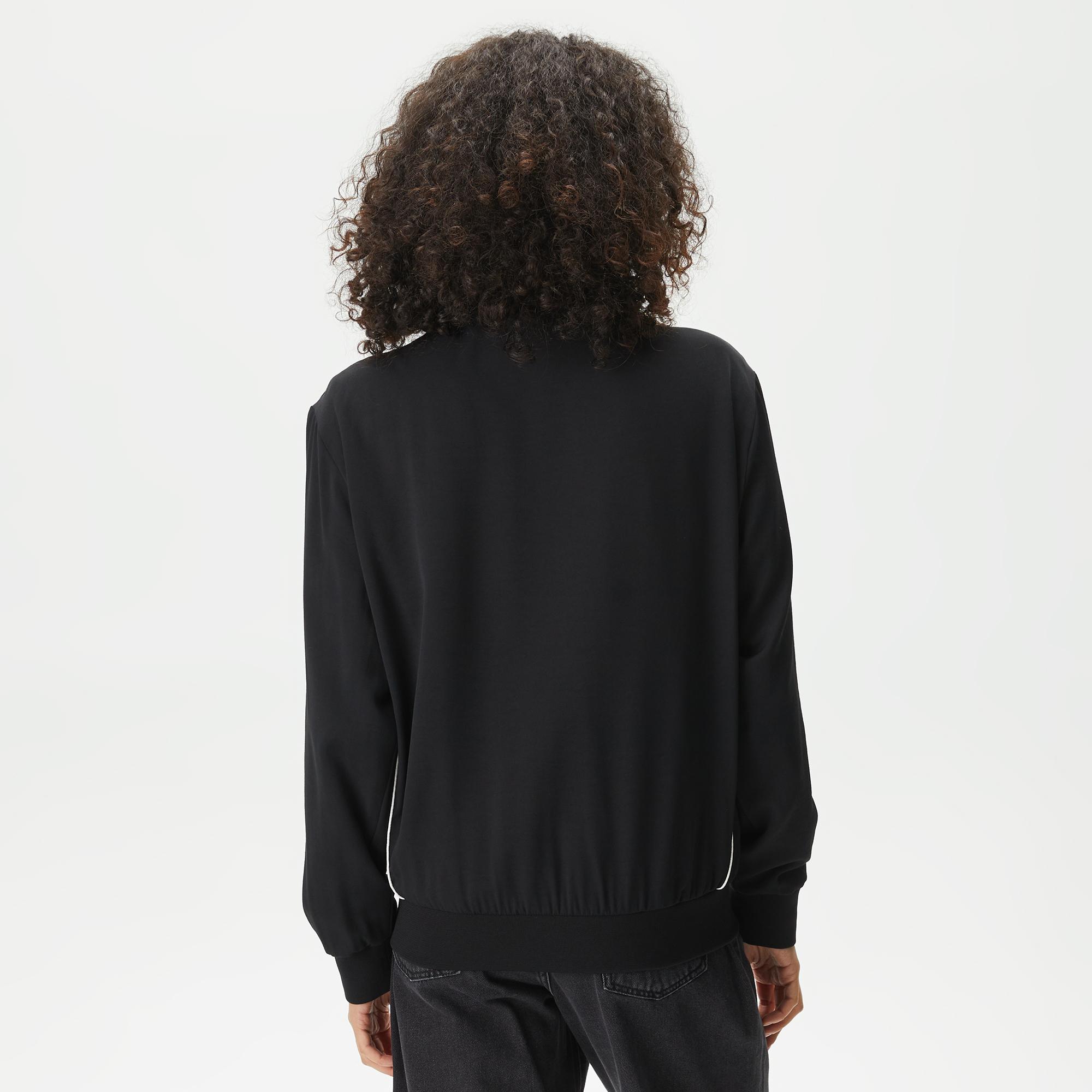 Kadın Hakim Yaka Siyah Mont