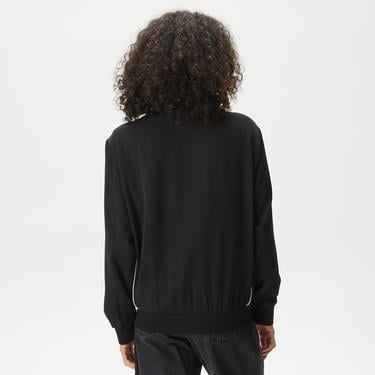  Kadın Hakim Yaka Siyah Mont