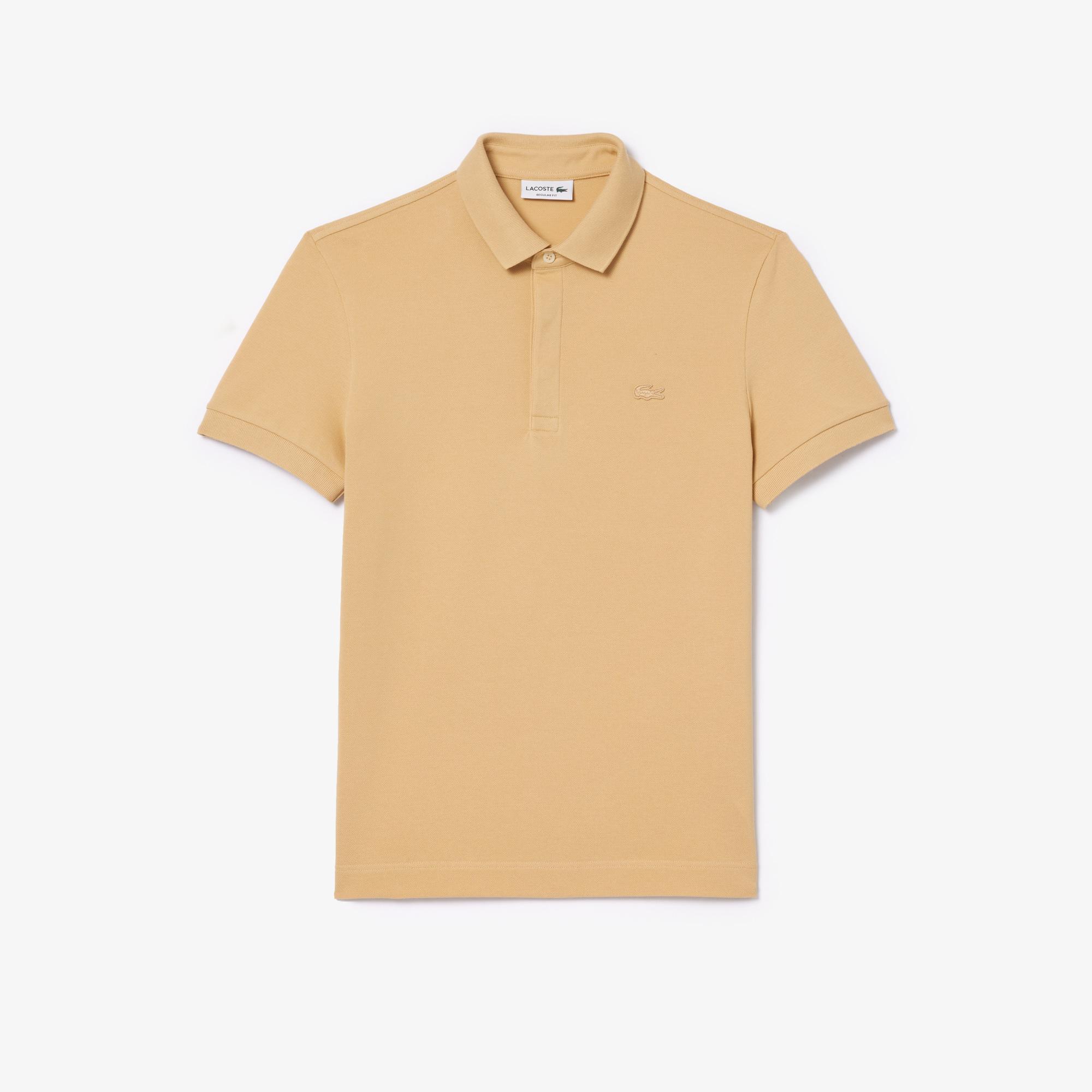 Erkek Regular Fit Paris Bej Polo