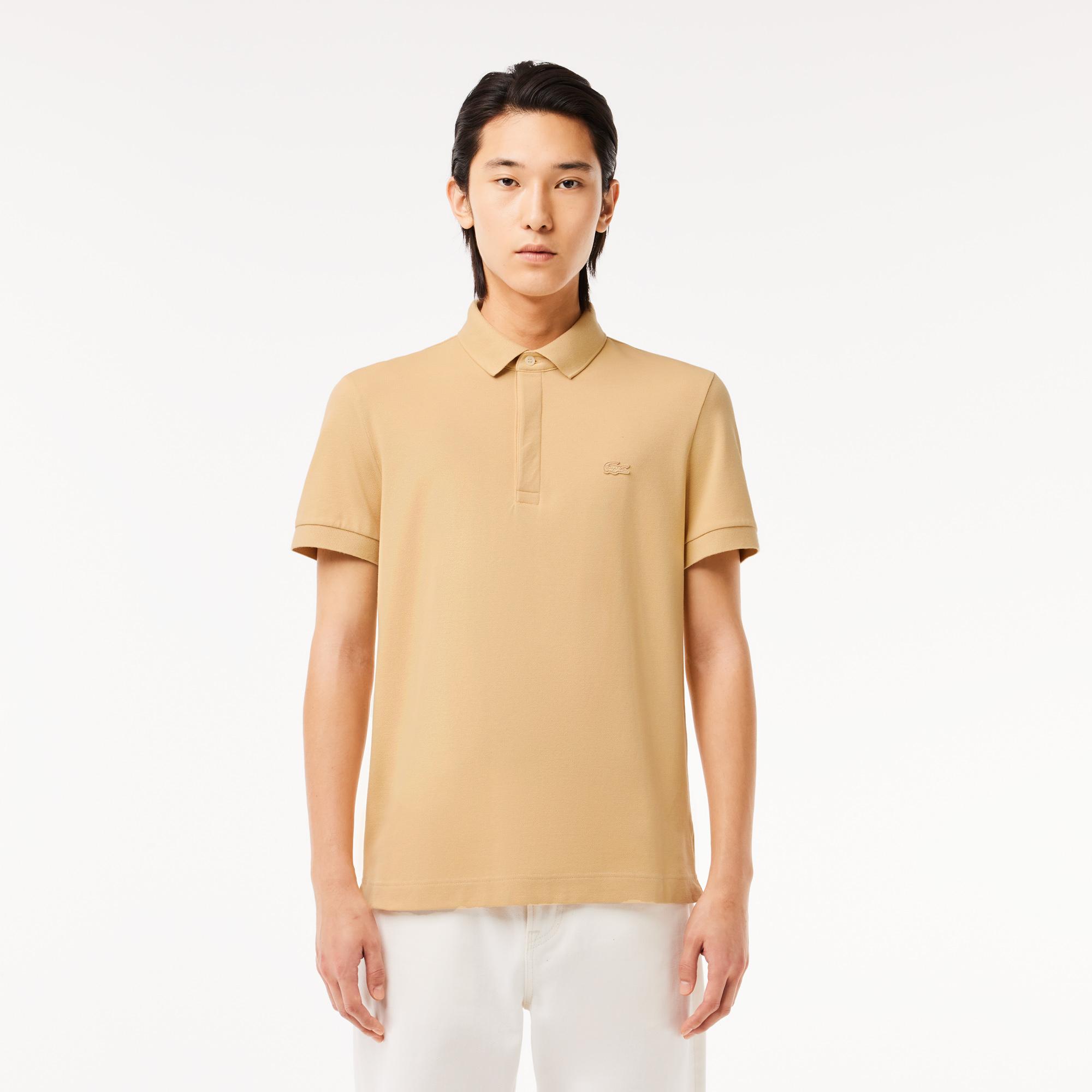 Erkek Regular Fit Paris Bej Polo