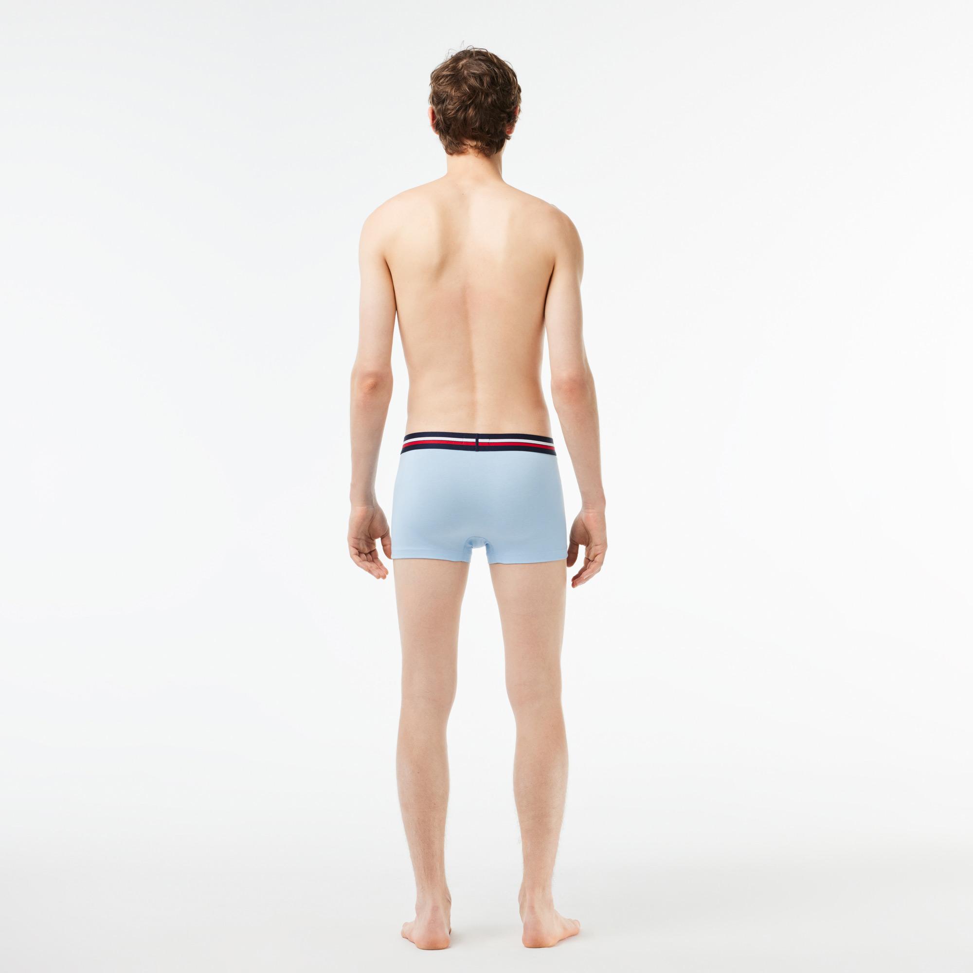 Active Erkek Baskılı 3'lü Renkli Boxer