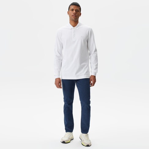  Erkek Slim Fit Mavi Jean Pantolon