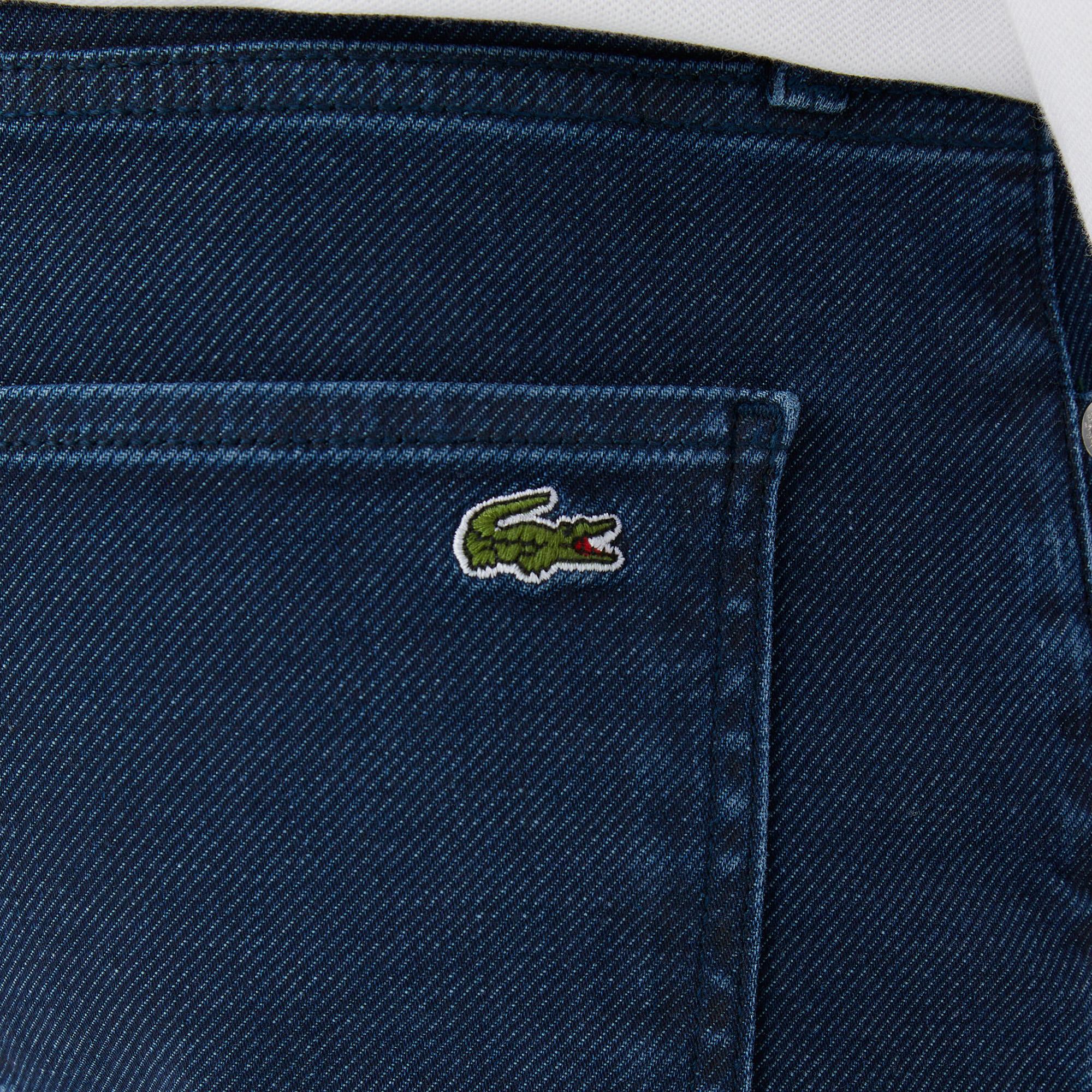 Erkek Slim Fit Mavi Jean Pantolon