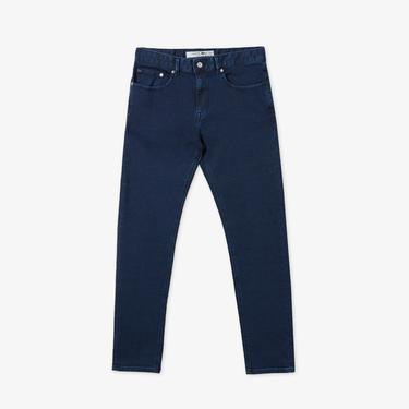 Erkek Slim Fit Mavi Jean Pantolon