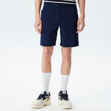  Erkek Slim Fit Lacivert Bermuda