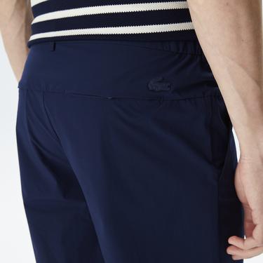  Erkek Slim Fit Lacivert Bermuda